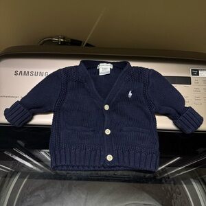 Ralph Lauren Navy Blue Kids Sweater